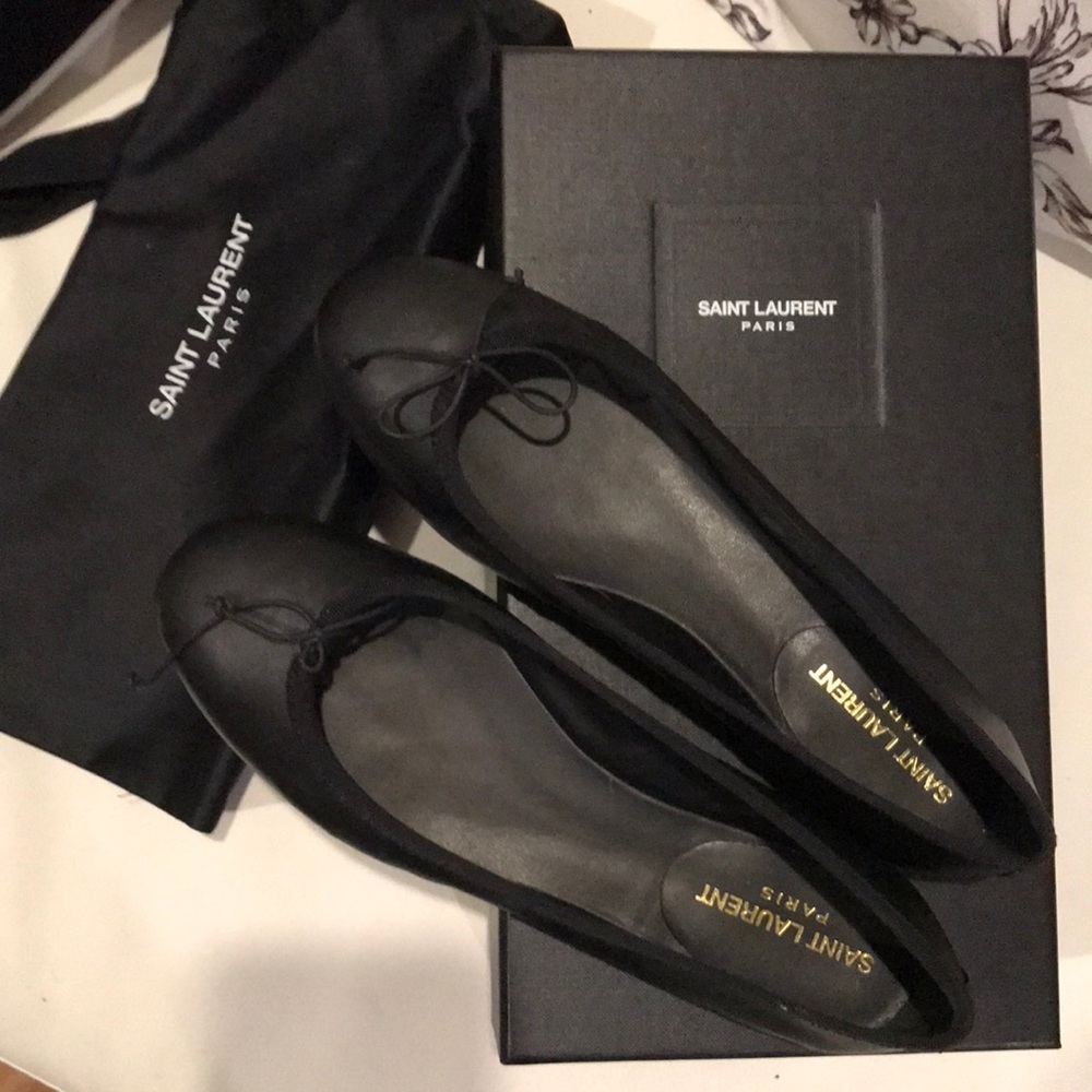 Saint Laurent ballet flats NIB